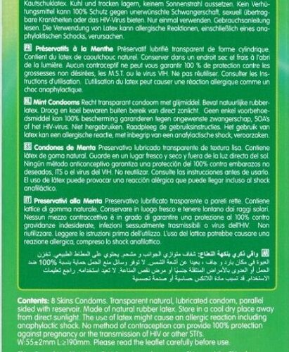 SKINS® – PRESERVATIVOS ESPECIAIS (menta) - Image 4