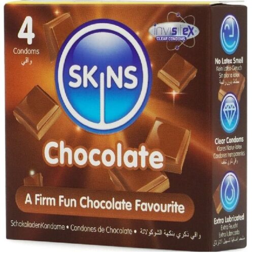 SKINS® – PRESERVATIVOS ESPECIAIS (chocolate) - Image 3