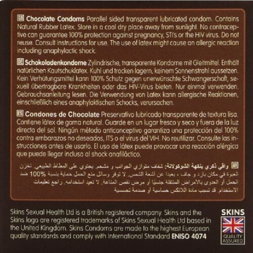 SKINS® – PRESERVATIVOS ESPECIAIS (chocolate) - Image 4