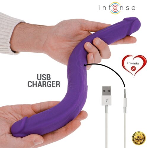 INTENSE® – GUNTER VIBRATING DOUBLE DILDO - Image 4