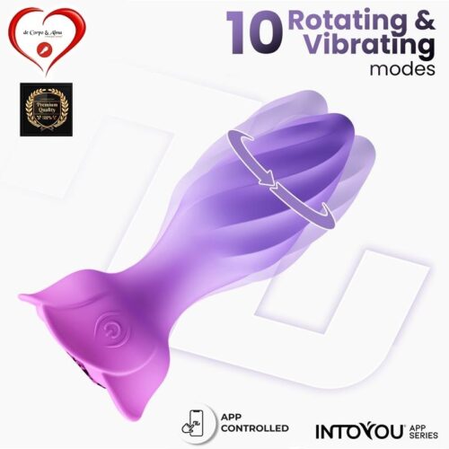 INTOYOU® – MOXY ROTATING ANAL PLUG w/ APP - Image 5