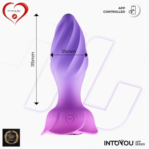 INTOYOU® – MOXY ROTATING ANAL PLUG w/ APP - Image 8