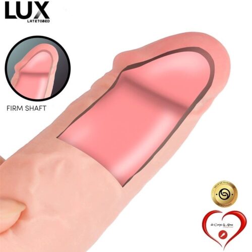 LATETOBED® – LUX TRIPLE TEXTURE DILDOS (firm balls) - Image 3