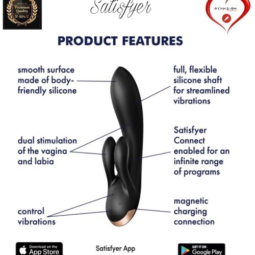 SATISFYER® – DOUBLE FLEX BUNNY VIBE - Image 5