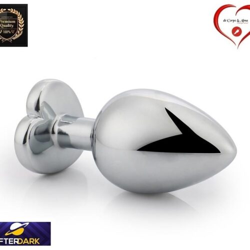 AFTERDARK® – METAL ANAL PLUG SCARLET HEART - Image 3