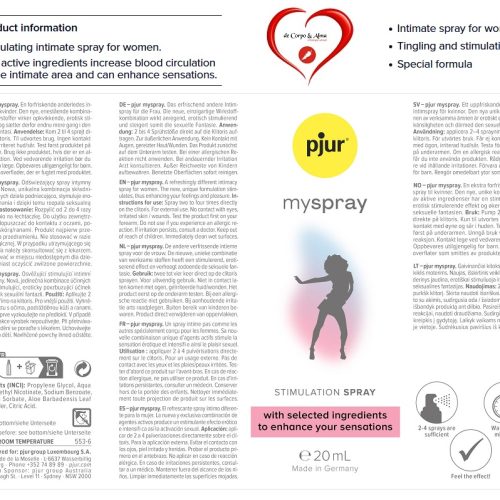 pjur® – MYSPRAY STIMULATION SPRAY - Image 3