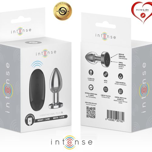 INTENSE® – VIBRATING METAL ANAL PLUG - Image 7