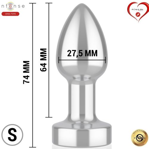 INTENSE® – VIBRATING METAL ANAL PLUG - Image 8