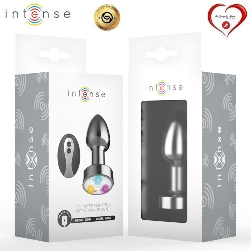INTENSE® – ILUMINATED VIBRATING METAL ANAL PLUG - Image 4