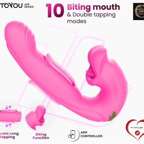 INTOYOU® – BIMBY BITING & TAPPING VIBE w/ APP - Image 5