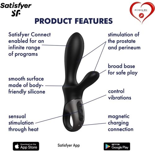 SATISFYER® – HEAT CLIMAX + ANAL & VAGINAL STIMULATOR - Image 6