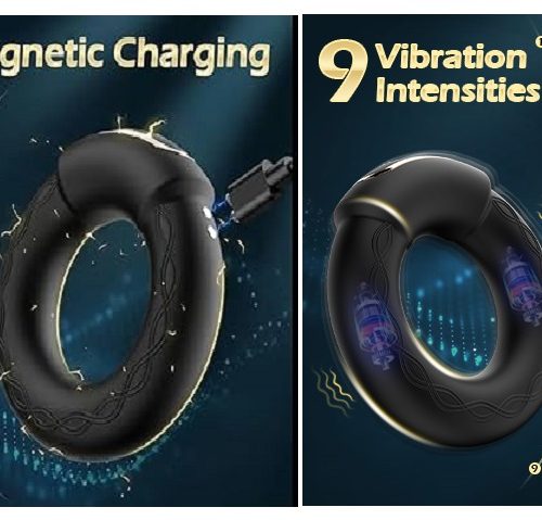 ADDICTED TOYS® – HEATED RC VIBRATING COCK RING - Image 3