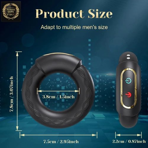 ADDICTED TOYS® – HEATED RC VIBRATING COCK RING - Image 4
